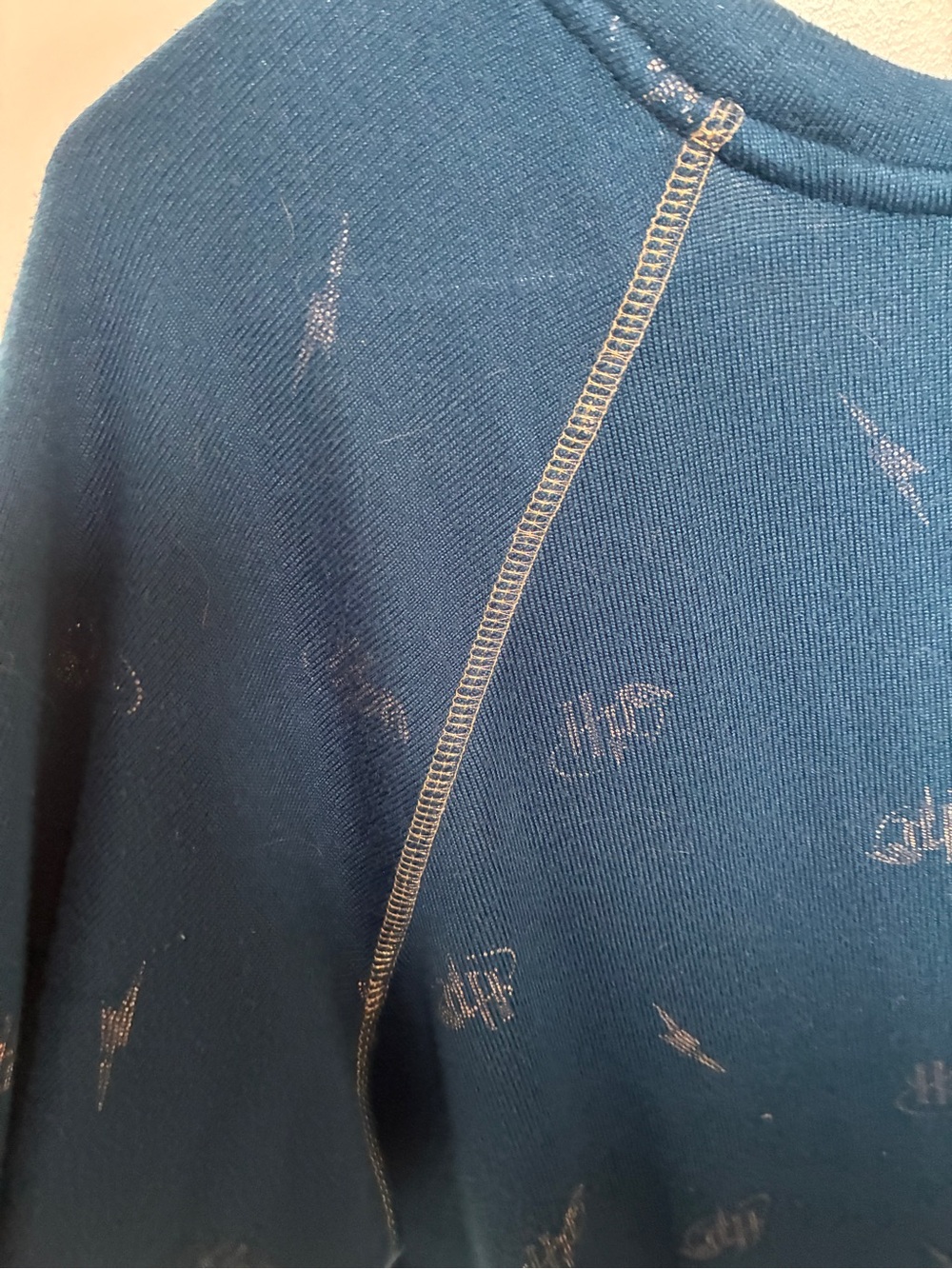 Warner Bros. Teal Blue Women's Long-Sleeve Sleep Shirt - Picture 9 of 14